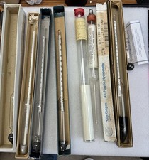 Misc Hydrometers Qty 8 Various Styles and sizes