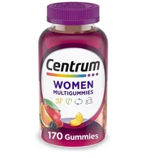 Centrum Multigummies Womens Gummy Vitamin Multivitamin Assorted Fruit 170 Count