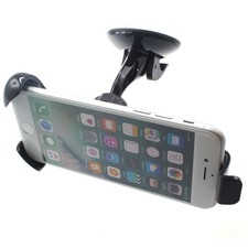 Car Mount Windshield Holder Glass Cradle Swivel Dock Suction for Cell Phones