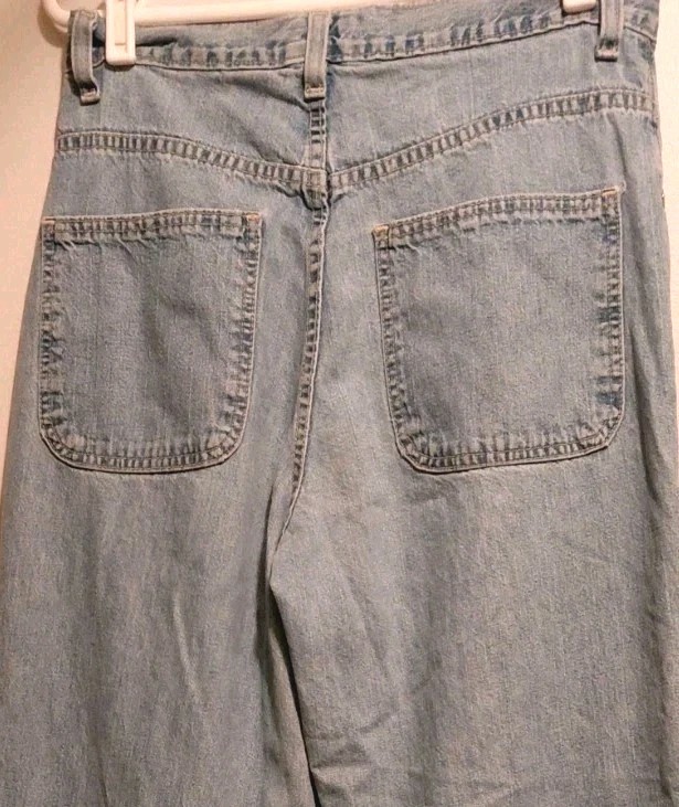 Vintage Women’s Size 10 Long Vintage 90s Old Navy Straight Leg Denim Jeans