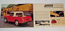 Brochure vendita Jeep Jeepster Commando 1966 12 pg letteratura ORIGINALE