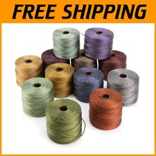 Twisted Nylon Cord for Stringing 12-Pack Forest