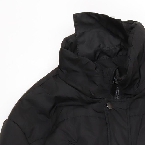 Forest Men's Black Puffer Jacket L Winter Sports - Picture 10 of 12
