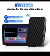 Multimedia AI Box HDMI Wireless CarPlay & Android Auto Adapter  Dongle Plug&Play
