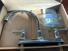 NEW CFG CA41611 Capstone 2-Handle Kitchen Faucet Polished Chrome B61