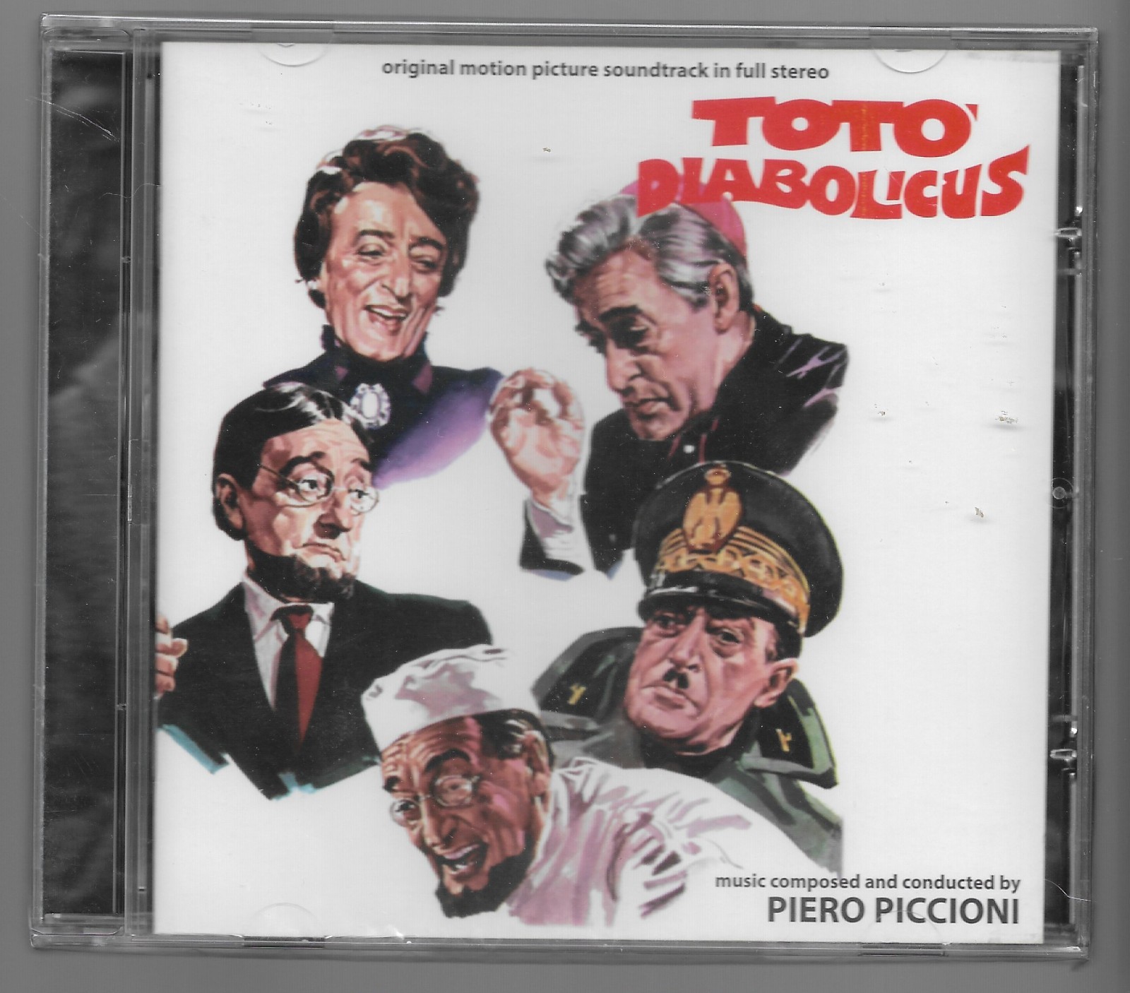 PIERO PICCIONI / GIANNI FERRIO - TOTÒ DIABOLICUS OST CD NUOVO SIGILLATO!!!