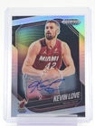 KEVIN LOVE 2024-25 PRIZM BLACK AUTO SILVER #183 HEAT QQ6086