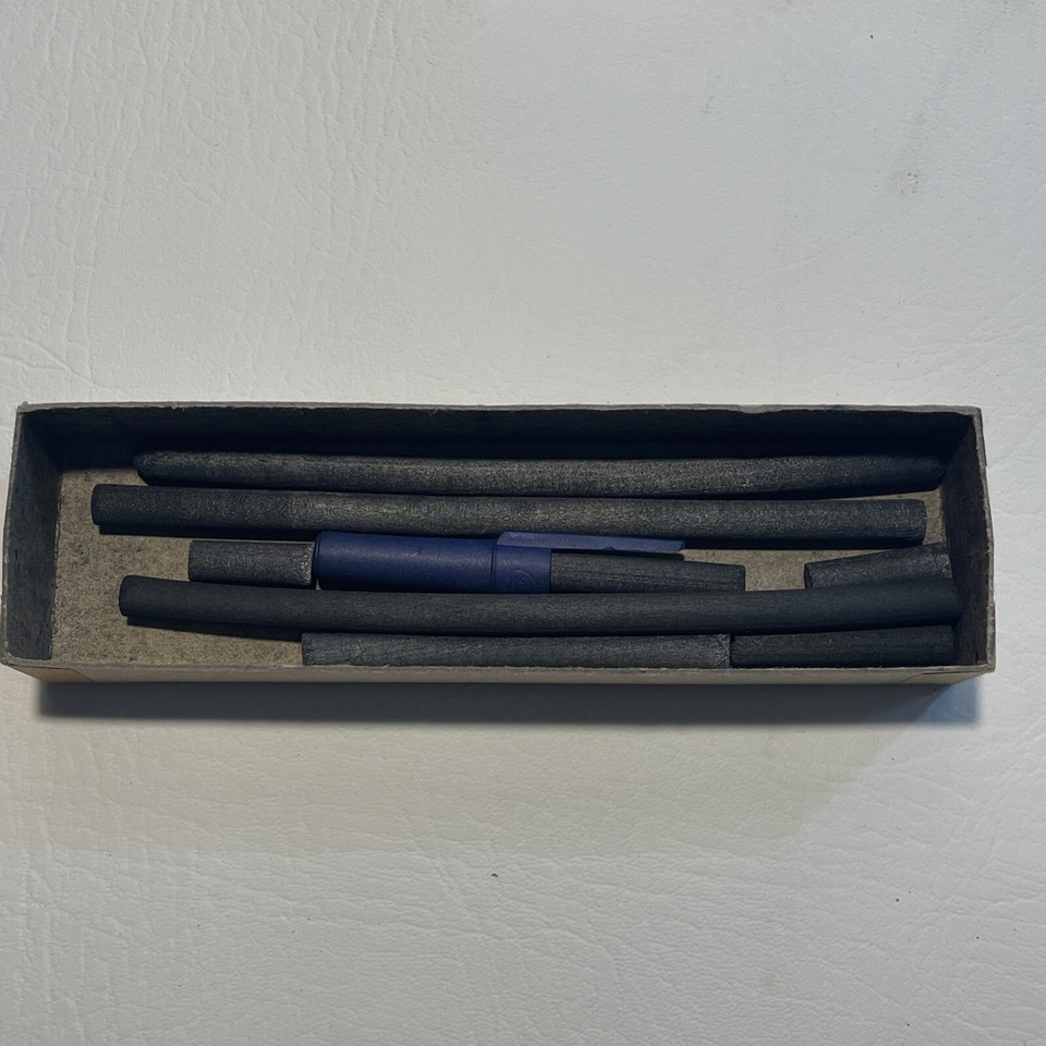 Vintage Grumbacher Artists' Charcoal 5 stick No 6A Medium Soft Retro eBay