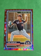 2023 Panini USA STARS STRIPES OPTICHROME FORD THOMPSON RED /149