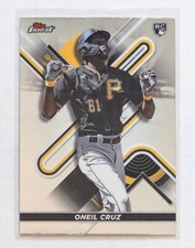 2022 Topps Finest Oneil Cruz Rookie RC #16 Pittsburgh Pirates