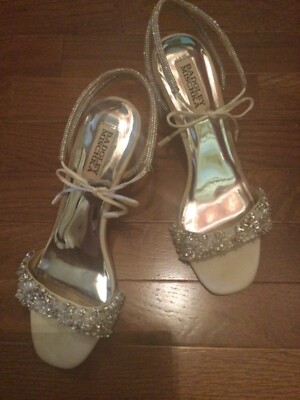 beaded dress sandals Devine High Heel Beaded Ankle Dress Sandals main image 1