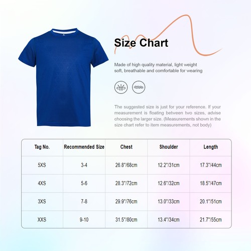 Kids Boys T-shirt Quick-Drying Top Biking Jersey Reflective Strips Tee Fashion - Picture 48 of 58