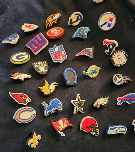 31 Stck. Team NFL Serie Schuh Charms für Crocs