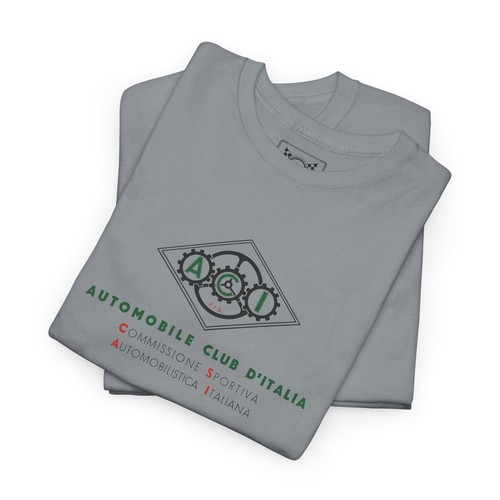 Automobile Club d'Italia Vintage Design T-Shirt Italian Racing Cars Tee Fan Gift - Picture 4 of 61