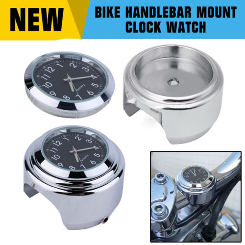 7/8 '' Motorraduhr Uhr Uhren Clock für Motorrad Lenkeruhr Fahrrad Wasserdicht DE - Bild 2 von 10