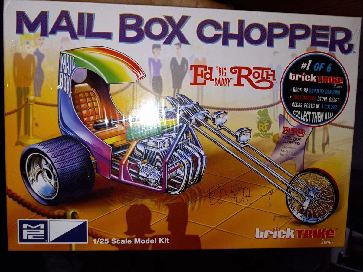 MPC MPC892 Skill 2 Model Kit Mail Box Chopper Trike Ed Big Daddy