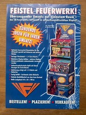 FEISTEL Flyer Verkaufsdisplay 90er DINA4 Vintage Rarität Göllheim