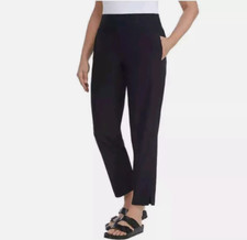Kirkland Signature Ladies Ankle 4-Way Stretch Pants w/Pockets Navy Blue Size M