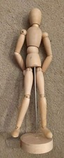 WOODEN MANNEQUIN - Ideal for drawing instruction - about 13"