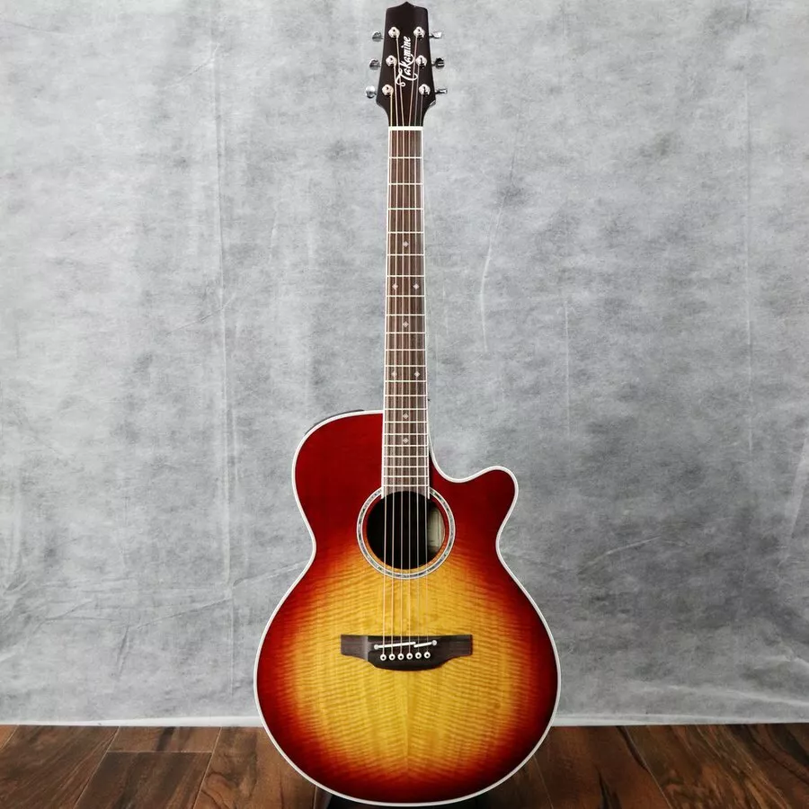 Takamine Electric Acoustic Guitar PTU121C FCB | eBay