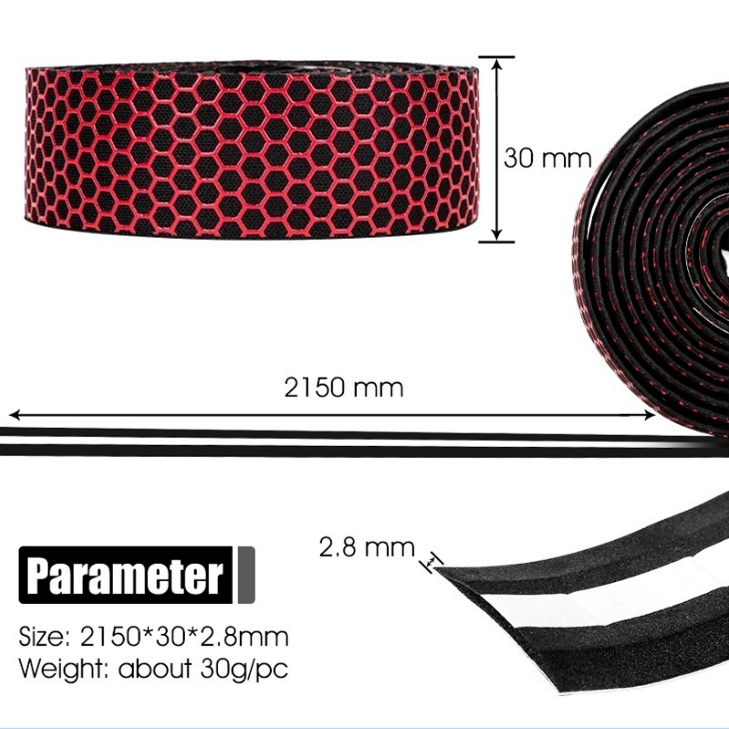 Antislip Bike Handle Bar Tape Cycling Wrap Handlebar Tapes Handlebar