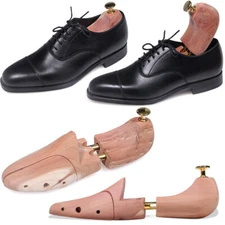 2x Unisex Wooden Adjustable 2-Way Professional Shoe Stretcher Shaper Tree Keeper