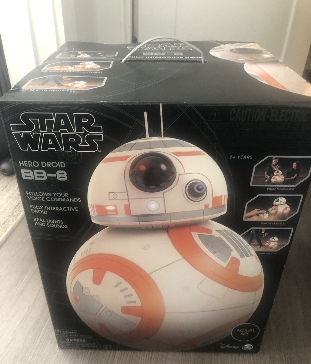 Spin Master Star Wars BB-8 Fully Interactive Droid - White/Orange