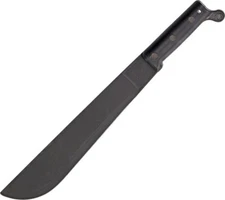 Ontario Camp And Trail Fixed Machete 12" Carbon Steel Blade Polymer Handle CT1