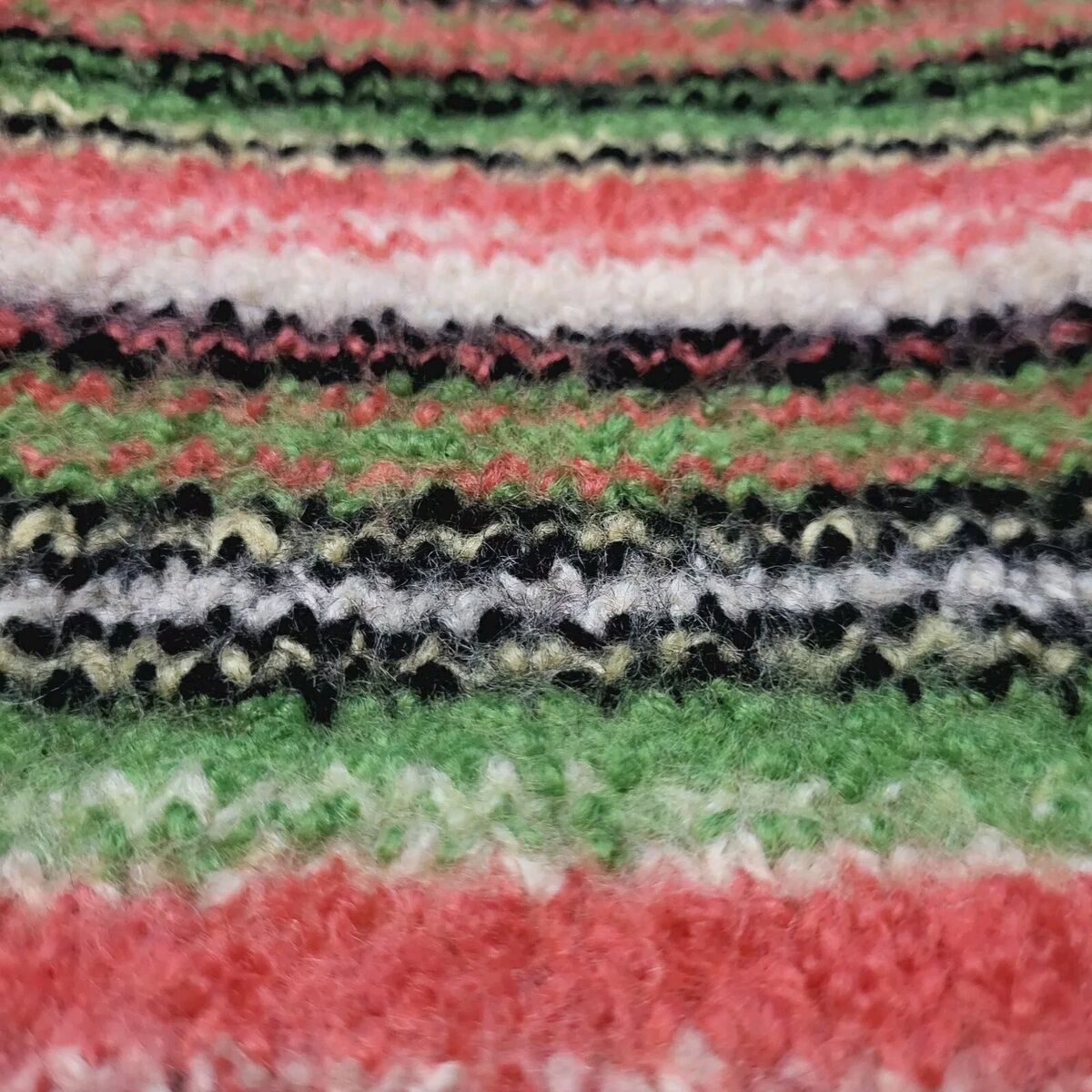 Rare USA TM 319644 Vintage Y2K Knit Felt Multi - Melamine Rare USA TM 319644 Vintage Y2K Knit Felt Multi - Melamine