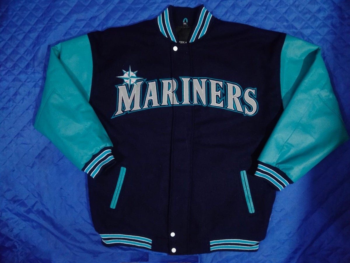 MLB Seattle Mariners beautiful varsity baseball Jacket | eBay