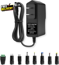9V DC Power Supply 1A Universal AC Adapter 100-240V 50/60Hz 9 Volts 1Amp Tran...