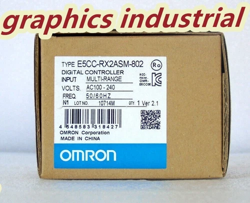 New Genuine OMRON E5CC-RX2ASM-802 Temperature Controller E5CCRX2ASM802 In Box