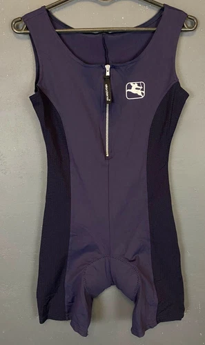 WOMEN LADY FEMALE GIORDANA ITALY CYCLING BICYCLE BIB BIBS SHORTS PADDED SIZE M 3