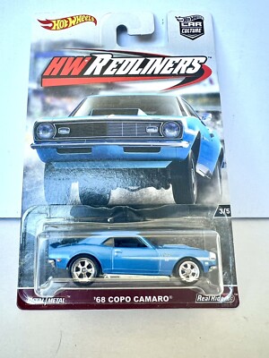 2016 hot wheels hw red liners 68 copo camaro Australia