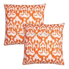 Decorative Home Decor 16 x 16 in Boho Cushion Cover Kantha Boho Sofa Pillow Case