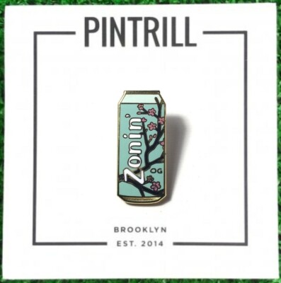  RARE  PINTRILL x ARIZONA TEA 'Zonin' Arizona Tea Pin *BRAND NEW SEALED*  