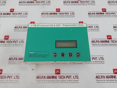Programmable Timer 230V AC 1-20 Channel ON/OFF 24V DC Output