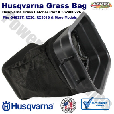 Husqvarna Grass Catcher Container Bag for Mower RZ30 RZ3016