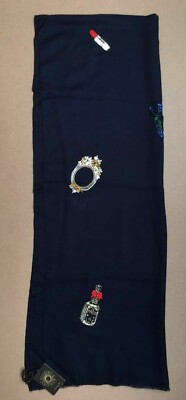 Janavi Lush Life stole Cashmere Schal Navy 70 x 200 (KJ-GT-50707)