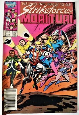 STRIKEFORCE: MORITURI #3 MARVEL COMICS 1987