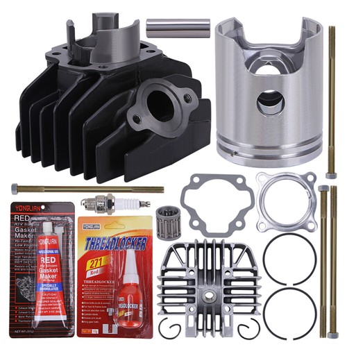 Fits YAMAHA PW 80 PW80 Carburetor Cylinder Gasket Piston Rings Kit Set 1983-2006