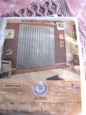 Lace Curtain Panels Vintage USA Made NOS Curtains Window Pride Two 55"X84"