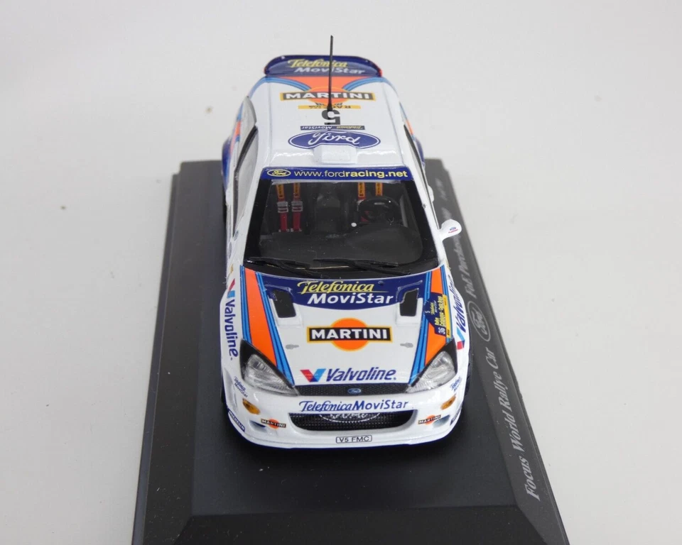 McRae Minichamps Ford Focus WRC 2000 1:43 edición limitada juguete raro en caja Foto 4 de 4