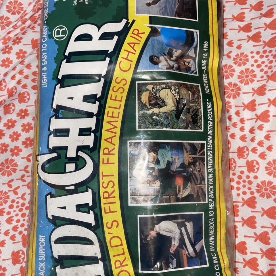 Nada Chair Comfortable Back Support Frameless Chair Ergonomic Random Black - Image 3 of 4