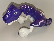 Zoomer Dino Purple T-Rex Dinosaur Robot - FOR PARTS NO REMOTE OR CABLE 
