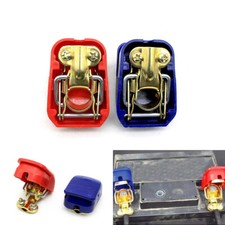 2x Batterieklemmen Polklemmen Batterie Klemmen KFZ Schnellverbinder Autobatterie