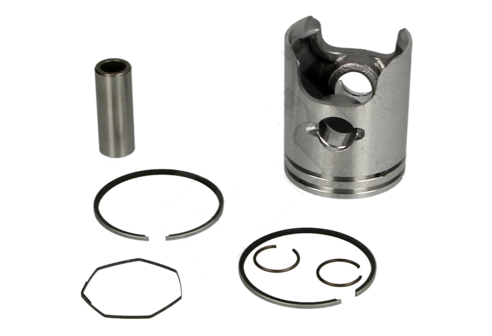 Piston MB50 Honda MT50 Kit complet M.Line de diamètre 39.25 mm pour cylindre réalésé