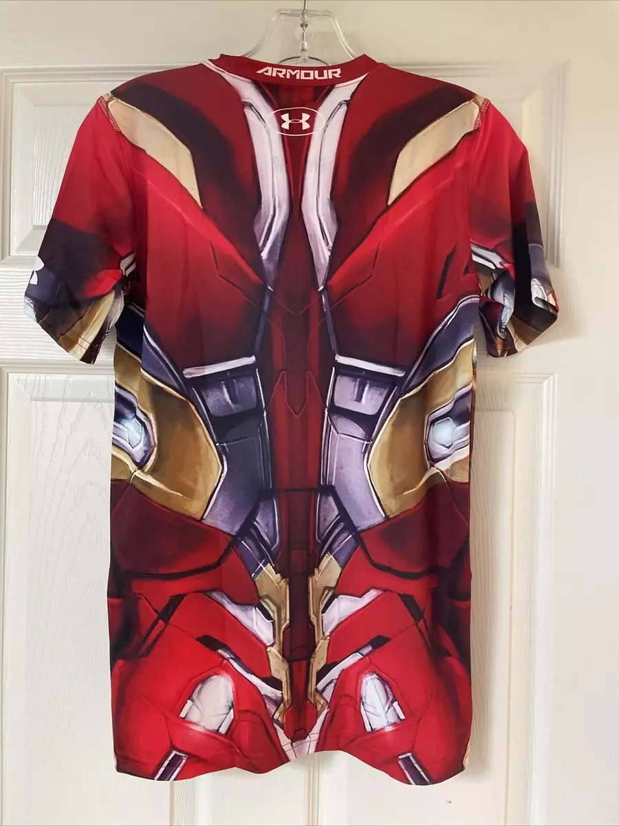 Under armour online iron man shirt