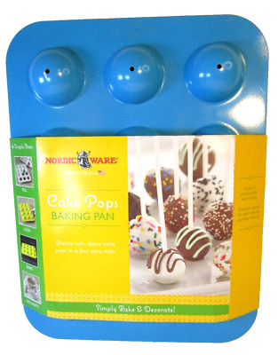 Nordic WAre Cake Pop Baking Pan 8x10.5 In