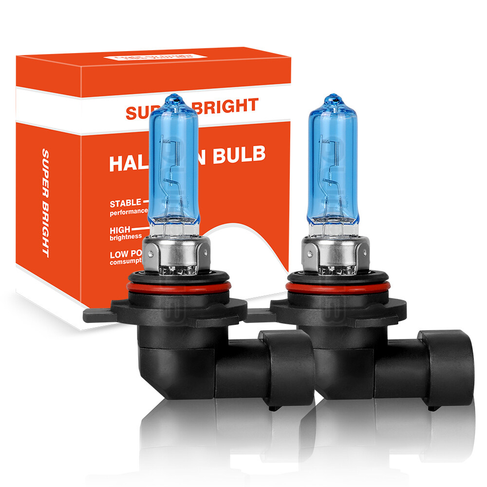 For ALFA ROMEO 4C 2015-2020 2X 9012 55W 4200K Halogen Headlight Hi Lo Beam Galss